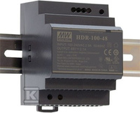 HDR-100-24N ZASILACZ NA SZYNĘ DIN 100W