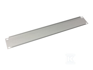ZAŚLEPKA 19" 1U METALOWA, KOLOR SZARE