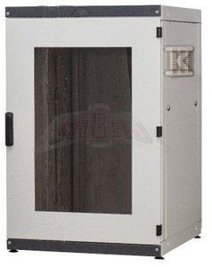 SZAFA19"32UX600X1000,DRZ.SZYBA,SZARA