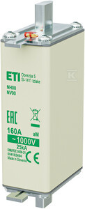 WKŁADKA NH00 AM 160A/1000V