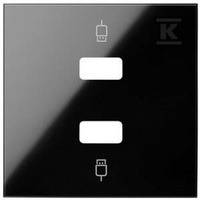 10001090-138 POKRYWA SIMON100 CZARNY