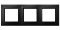 RAM.3-KR.IP44 CZARNY METALIK ARIA