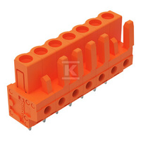 GNIAZDO THT, KON.PRO.RA.5,08 MM, 7-BIEG.