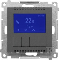 TERMOSTAT PROG.WYŚ. GRAFIT.MAT SIMON55