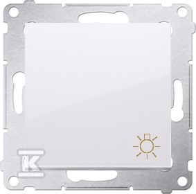 PRZ.ŚWIATŁ.+RAM.GIPS /IP44 BIAŁA SIMO