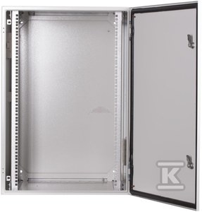 SZAFA19"15UX600X400,DRZ.PEŁNE,WEW,SZARA