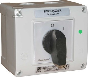 ŁK-SK 25A 0-1 (3-B) OBUD.OB13 Z LAMPKĄ