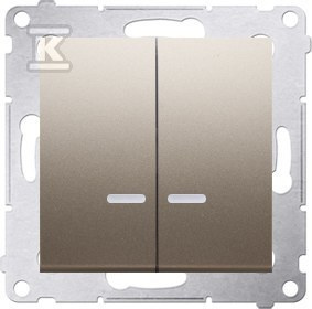 DW7/2L.01/X/44 ŁĄCZNIK SIMON54 ZŁOTY