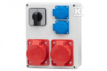 ROZ.R-240 2X16/5 2X230V 0/1(32A)