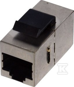 ŁĄCZNIK RJ45-RJ45 DO PANELA STP KAT.5E