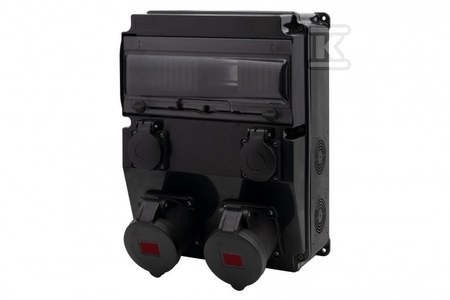 ROZ.CAJA 12M SCENIC G/P 2X16/5 2X230V