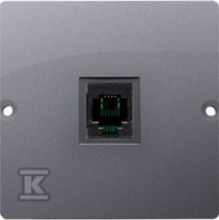 BMTU.01/43 GNIAZDO BASIC SREBRO MAT