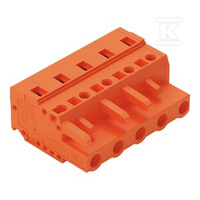 GNIAZDO 1-PRZE.CA.CLAMP®, 2,5 MM2, RA.