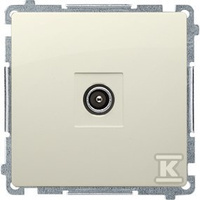 BMAK3.01/12 GNIAZDO BASIC BEŻ