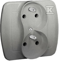 AGZ2CZ/26 GNIAZDO AKORD ALUMINIOWY