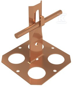 U.PRZYK.MET.PODS.Z OTWO.ZACISK:H=15CM CU