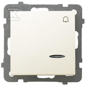 ŁĄCZ.ZWIERNY DZWONEK Z PODŚWIE.ECRU A