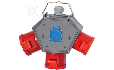 ROZ.POLYBOX GN 3X16/5 230V