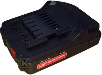 RO BP18/2 - AKUMULATOR 18V/2,0AH