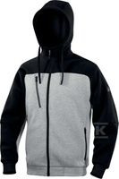 BLUZA SWEAT BORGO SZARY L
