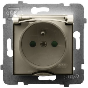 GN.1-KR.Z/U IP44 PRZE.TRA. ECRU ARIA
