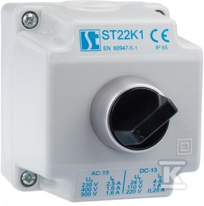 KASETA 1-OTW Z PRZYCISKIEM B 1 DŁAWN.M2