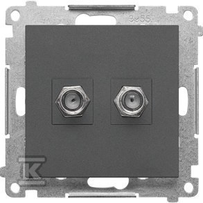 GN.2-KR.ANTEN."F" GRAFIT.MAT SIMON55