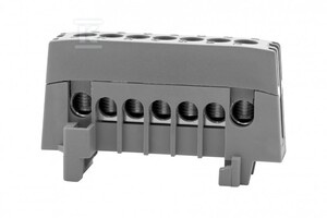 LISTWA PRĄD. ZPI 7-MODUŁ.7X16 SZARA