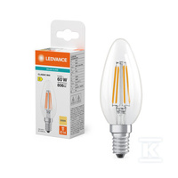 ŻAR.LED CLAS V 5.9W 830 CLR E14