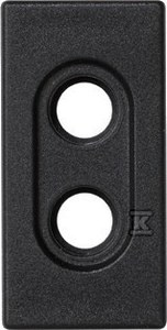 PŁYT.K45/2 RCA PUSTA 22,5X45 GRAFIT