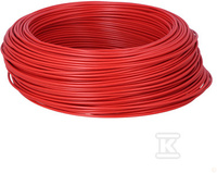 H05V-K 1X0,75 CZERWONY