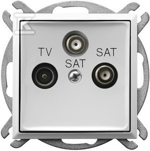 GN.RTV-SAT 2WYJ.SAT BIAŁY ARIA