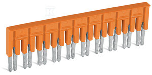 MOSTEK, 10-TOROWY.Z IZOLACJĄ.POMARAŃCZ