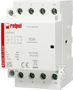 STYCZ.INST.3NO+1NC,63A,AC RXC63-31-A230