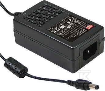 GST18A09-P1J ZASILACZ DESKTOP 18W 9V 2A
