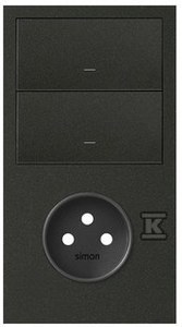 10020222-238 PANEL SIMON100 CZARNY MAT
