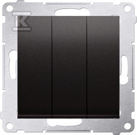 DP31L.01/48 PRZYCISK SIMON54 ANTRACYT