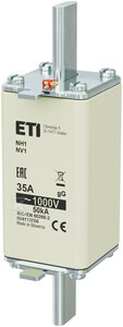 WKŁADKA NH1 GG 35A/1000V