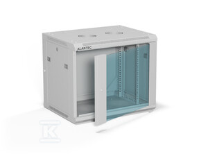 SZAFA 19 9U 600X450 SZARA FP