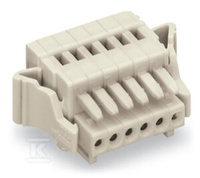 GNIAZDO 1-PRZE.CA.CLAMP®, 0,5 MM2, RA.