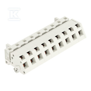 GNIAZDO 1-PRZE.KĄ.CA.CLAMP®, 2,5 MM2,