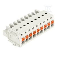 GNIAZDO 1-PRZE.PRZY.PUSH-IN CA.CLAMP®,