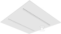 OPR.PAN INDIVILED 600 33W 4000K