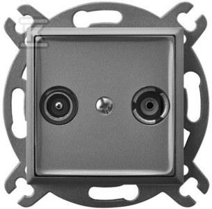 GN.RTV PRZELOT.10DB SZARY MAT ARIA