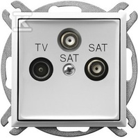 GN.RTV-SAT 2WYJ.SAT BIAŁY ARIA