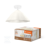 OPR.DEK. LOTUS LEAF CEL E27 WH