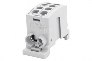 ZACISK HLK 100A-2 (1X25/1X16) SZARY