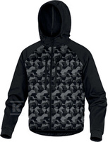 BLUZA MOOVE CZARNY/KAMUFLA L