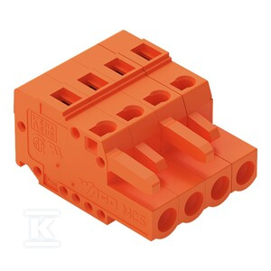 GNIAZDO 1-PRZE.CA.CLAMP®, 2,5 MM2, RA.