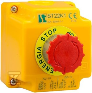 KASETA 1-OTW Z PRZYCISKIEM B 1 DŁAWN.M2